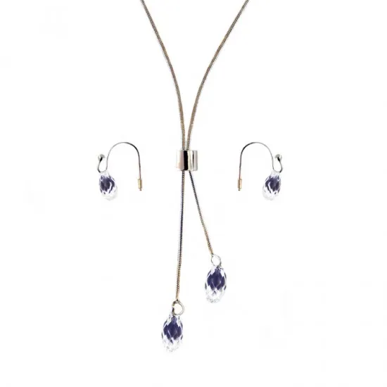 Necklace with earrings