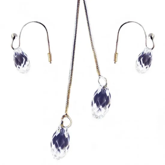 Necklace with earrings