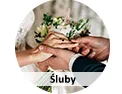 Śluby, prezenty na Ślub, bukiety dla pary młodej