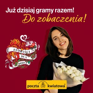 Już dziś 33 finał WOŚP. Floryści grają dla dzieci!